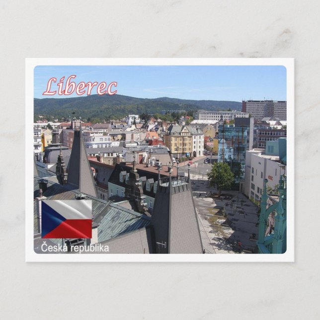 Postal República Checa - Libertad - (Anverso)