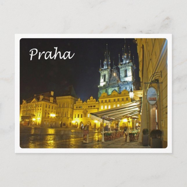 Postal República Checa - Praha - (Anverso)