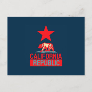 Postal República de California al estilo de esperanza urb