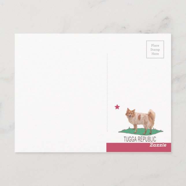 POSTAL REPÚBLICA DE TUGGA (Reverso)