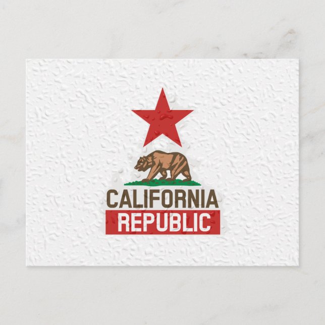 Postal República de Wet California (Anverso)