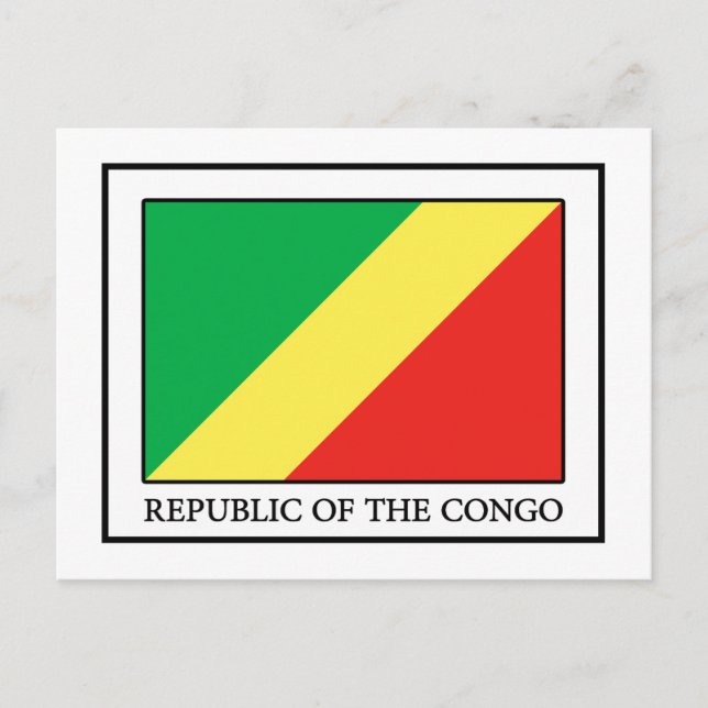 Postal República del Congo (Anverso)