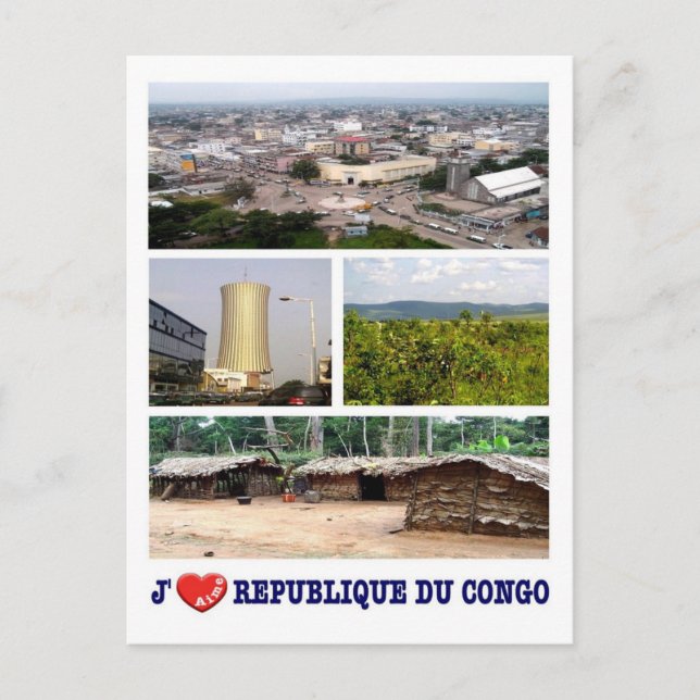 Postal República del Congo - Amo - (Anverso)