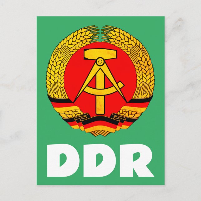 Postal República Democrática Alemana (DDR, RDA) (Anverso)
