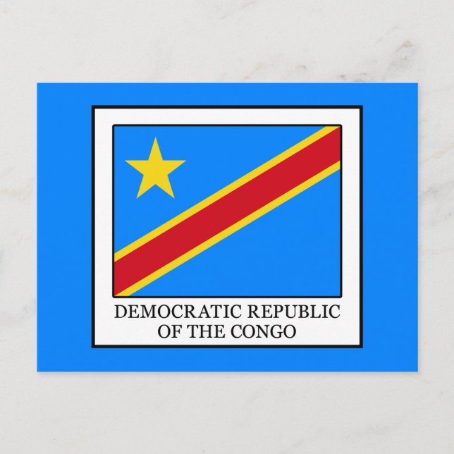 Postal República Democrática del Congo (Anverso)