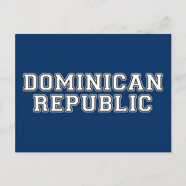 Postal República Dominicana (Anverso)