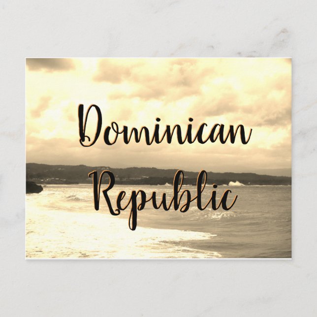 Postal República Dominicana (Anverso)