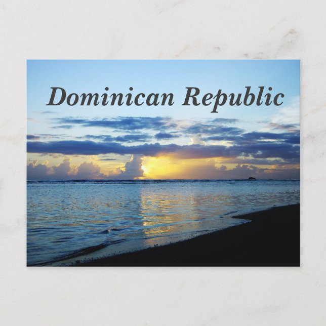 Postal República Dominicana (Anverso)