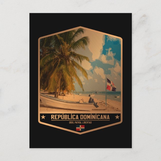 Postal República Dominicana (Anverso)