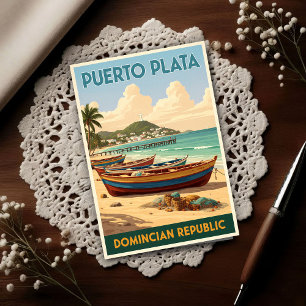 Postal República Dominicana: Colección de Pósteres de Via