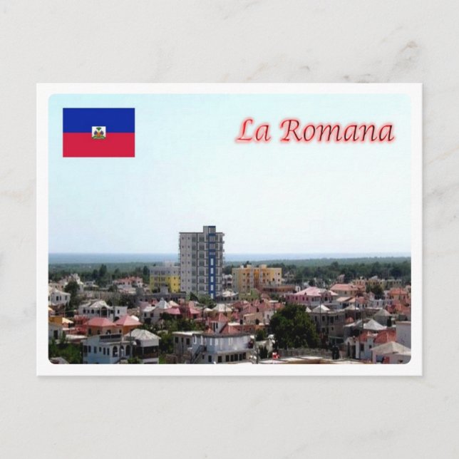Postal República Dominicana - La Romana - (Anverso)