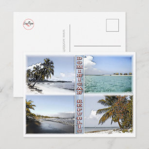Postal República Dominicana - Mosaico -