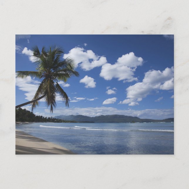 Postal República Dominicana, Península de Samana, Las 4 (Anverso)