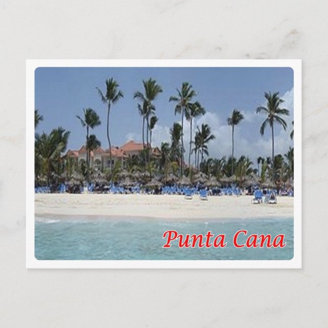Postal República Dominicana - Punta Cana - (Anverso)