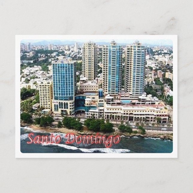 Postal República Dominicana - Santo Domingo - (Anverso)