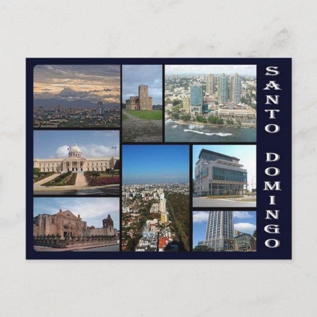Postal República Dominicana - Santo Domingo - (Anverso)