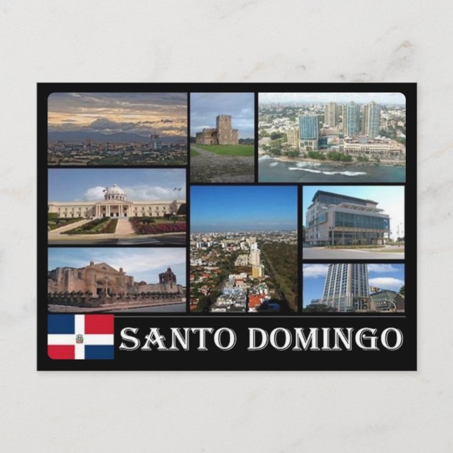 Postal República Dominicana - Santo Domingo - Mosaico -
