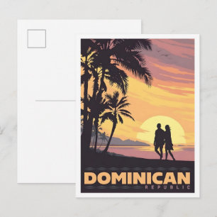Postal República Dominicana Viajes Antiguos