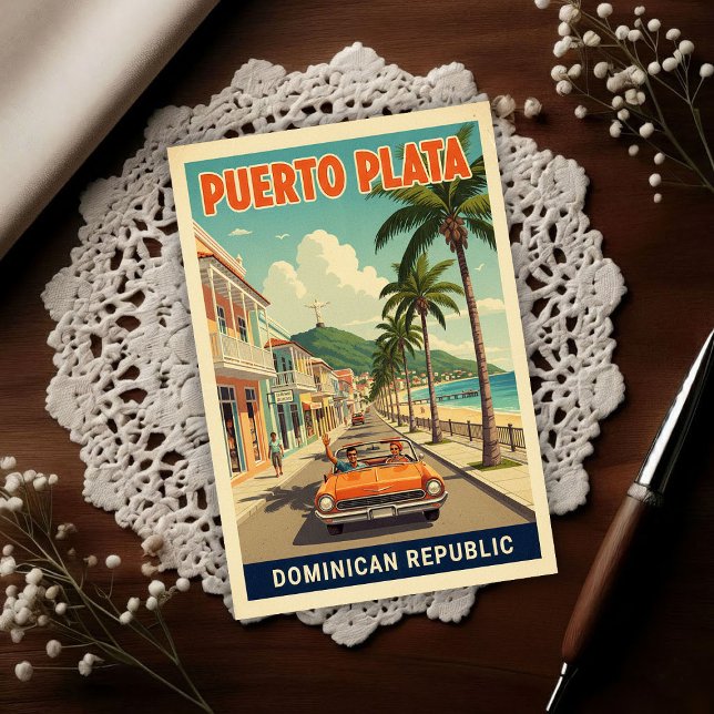 Postal República Dominicana: Viajes en la década de 1960  (Subido por el creador)