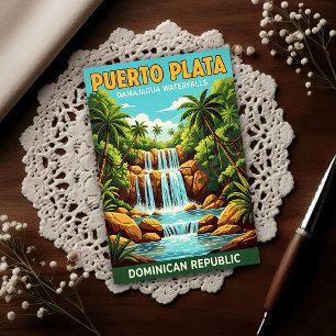 Postal República Dominicana: Viajes en la década de 1960