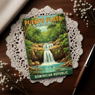 Postal República Dominicana: Viajes en la década de 1960