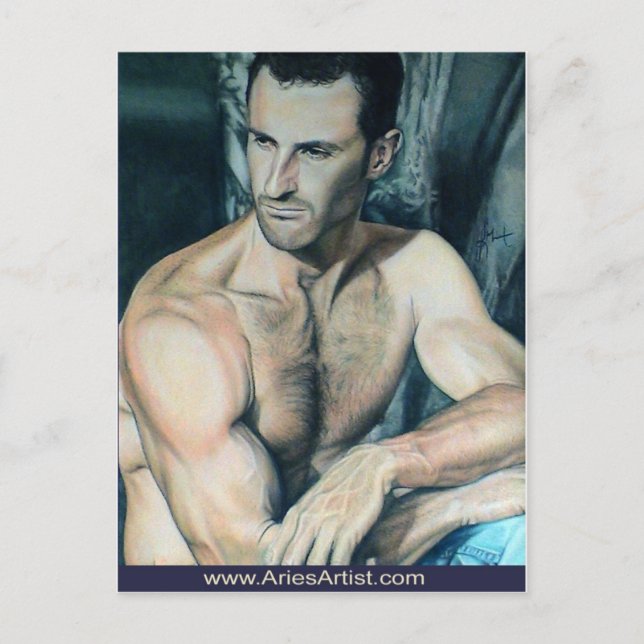 Postal República eo Tchad Cornette (Anverso)