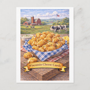Postal Requesón de Wisconsin (Serie de Comida Americana)