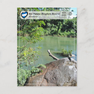 Postal Reserva de la Biosfera de la UNESCO WHS - Río Plát