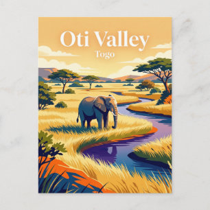 Postal Reserva de Vida Silvestre del Valle de Oti Togo