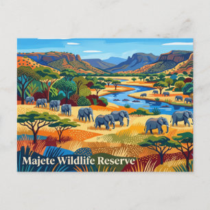Postal Reserva de Vida Silvestre Majete Malawi