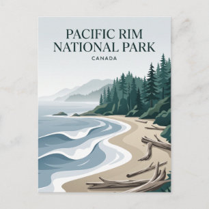 Postal Reserva del Parque Nacional Pacific Rim Canadá