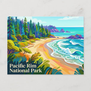Postal Reserva del Parque Nacional Pacific Rim Canadá