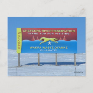 Postal Reserva del río Cheyenne