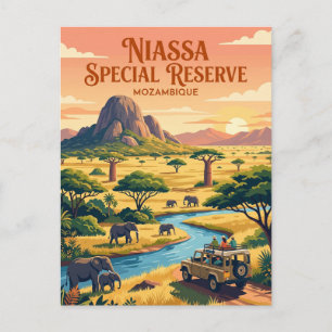 Postal Reserva Especial de Niassa Mozambique