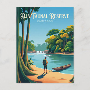Postal Reserva Faunística de Dja Camerún