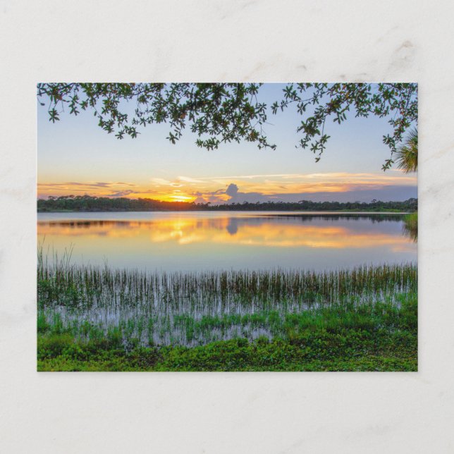 Postal Reserva George Lestrange, Fort Pierce, Florida (Anverso)