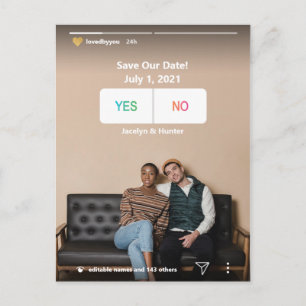 Postal Reserva la fecha   Diversión única en redes social