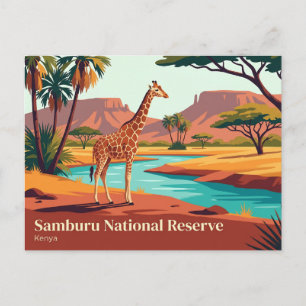 Postal Reserva Nacional de Samburu Kenia