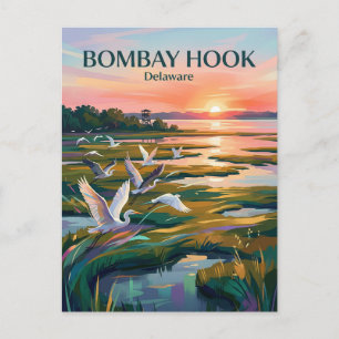 Postal Reserva Nacional de Vida Silvestre Bombay Hook EE.