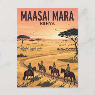 Postal Reserva Nacional Maasai Mara Kenia