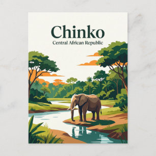 Postal Reserva Natural de Chinko República Centroafricana