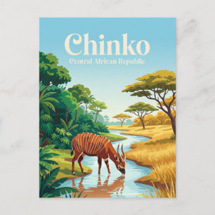 Postal Reserva Natural de Chinko República Centroafricana