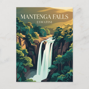 Postal Reserva Natural de Mantenga, Cataratas de Mantenga