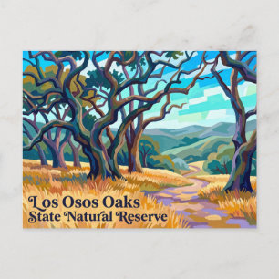 Postal Reserva Natural Estatal Los Osos Oaks California