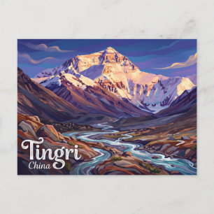 Postal Reserva Natural Nacional del Monte Everest China
