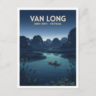 Postal Reserva Natural Van Long Gia Vien Viajes Vietnam