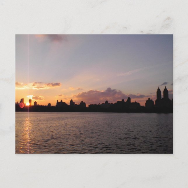 Postal Reservorio de Central Park, NYC (Anverso)