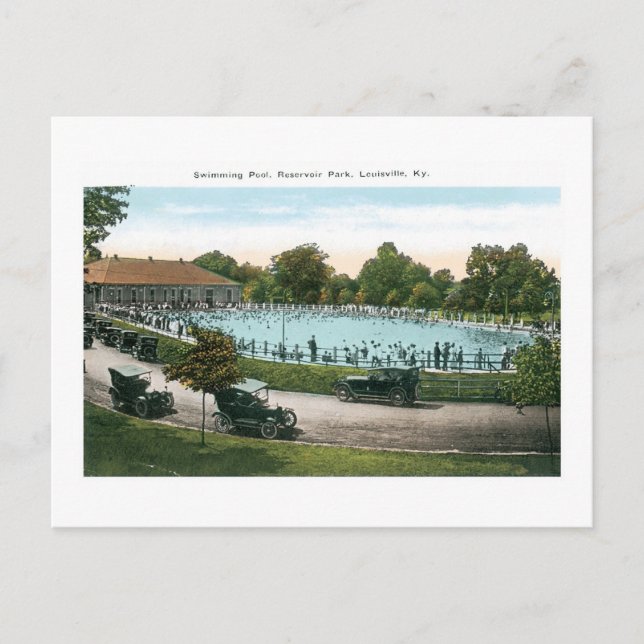 Postal Resevoir Park, Piscina, Louisville, Ky (Anverso)