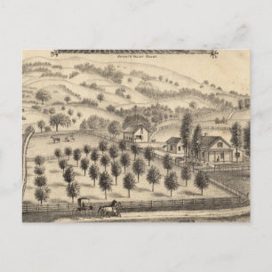 Postal Residencia de Joseph Alexander, Mendocino