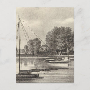 Postal Residencia de Joseph Francis, río de Tom, NJ